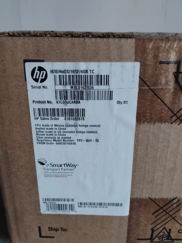 New t630 thin client - new, bios